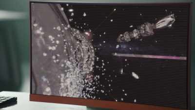 The hull on that
attacking ship said... - The Ark