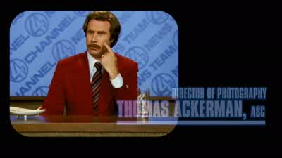 The human torch was denied a bank loan - Anchorman: The Legend of Ron Burgundy