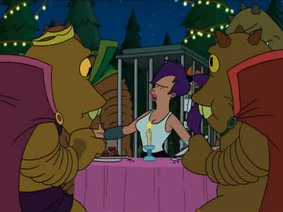 The humans are attacking! - Futurama
