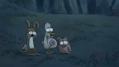 - The humans are nice.
- [Sniffs] - The Big Bad Fox and Other Tales