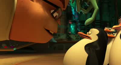 Who are youThe humans know me as Dr Octavius BrineRenowned geneticist cheese enthusiastand frequent donor to NPR pledge drivesBut you know me by a different much older nameA name perhaps you'd hoped you'd never hear againA phantom A shadow of a former - Penguins of Madagascar
