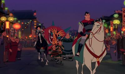 Shang MulanThe Huns are alive They're in the cityYou don't belong here Mulan Go homeShang I saw them in the mountains You have to believe meWhy should IWhy else would I come backYou said you'd trust Ping Why is Mulan any different - Mulan