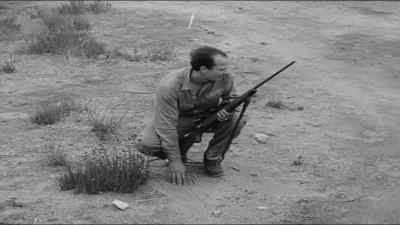 The hunter and the hunted. - The Beast of Yucca Flats
