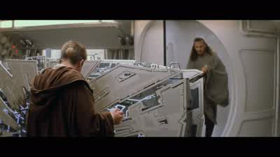The hyperdrive generator's gone, master. - Star Wars: Episode I   The Phantom Menace