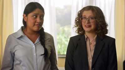 The idea that a girl in Model UN - Never Have I Ever