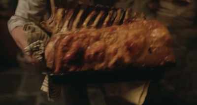 ...the idea of roasting it
and hosting a dinner - The Guernsey Literary and Potato Peel Pie Society