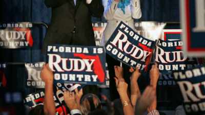 The idea was to skip
the initial primary states - Giuliani: What Happened to America's Mayor?