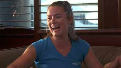 The idiot award goes to Aesha. - Below Deck Down Under