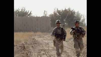The improvised explosive
devices were so dense. - Leavenworth