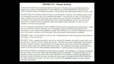 The information began
to be released on 2 - Truth Hunter