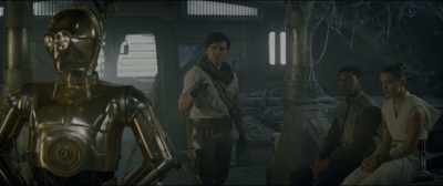 The inscription that was on
the dagger is in your memory? - Star Wars: The Rise of Skywalker