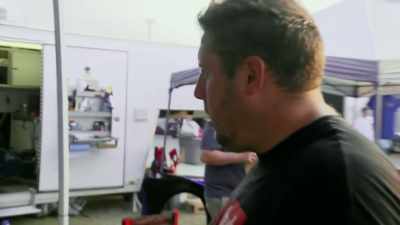 The internal dump
is hanging open. - Street Outlaws No Prep Kings Team Attack