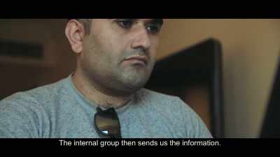 The internal group then sends us
the information. - City of Ghosts