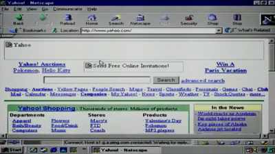 The internet completely
transformed society. - A Brief History of the Future