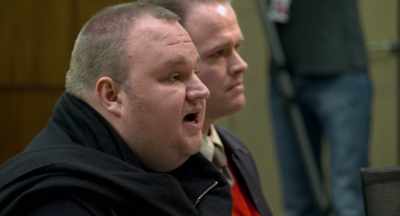 The Internet tycoon was
making a public submission - Kim Dotcom: Caught in the Web