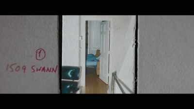The intruder doesn't stab
Robert upon entering the room. - Who Killed Robert Wone?