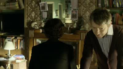 "The intruder who can walk through walls." It happened last night. - Sherlock