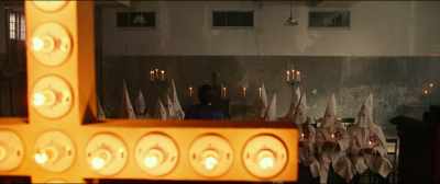 The Invisible Empire
demands strong minds, - BlacKkKlansman