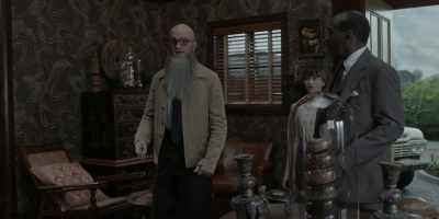 The irascible python
is homicidally grumpy. - A Series of Unfortunate Events