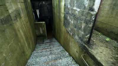 The island is filled
with bunkers, - Secret Nazi Ruins