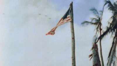The islands are
secured in a day. - The Pacific War in Color