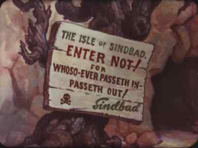 The Isle of Sindbad Enter not - Popeye the Sailor Meets Sindbad the Sailor