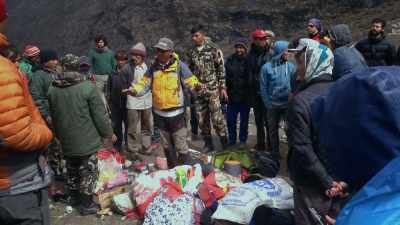 The Israelis
didn't behave badly with me after that. - Aftershock: Everest and the Nepal Earthquake