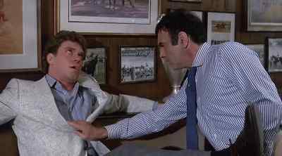 The jacket actually is bulletproof. - Wise Guys