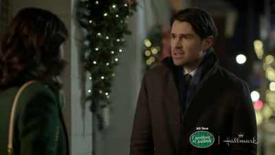 The jacket and tie
might suggest otherwise, - Noel Next Door