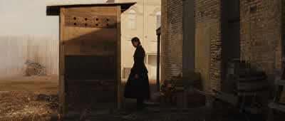 The jakes is occupied. - True Grit