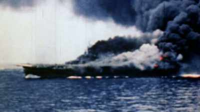 The Japanese
consider it noble sacrifice. - The Pacific War in Color