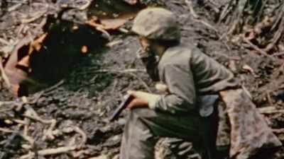 The Japanese have abandoned - The Pacific War in Color