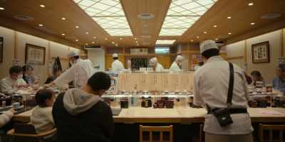 The Japanese service industry
can be very negative. - Chef's Table: Pizza