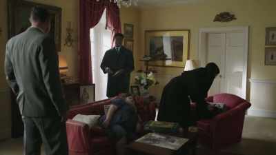  The jigsaw puzzle is
 "You Shall Have No Pie," - Sister Boniface Mysteries
