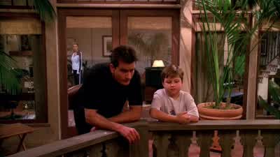 The jogger. - Two and a Half Men