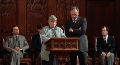 The joint student-faculty disciplinary committee needs no further sessions. - Scent of a Woman