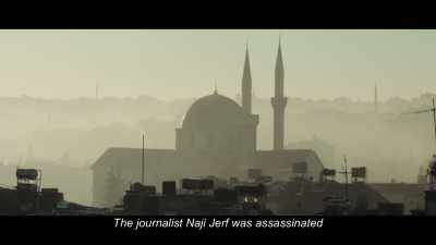 The journalist Naji Jerf
was assassinated... - City of Ghosts