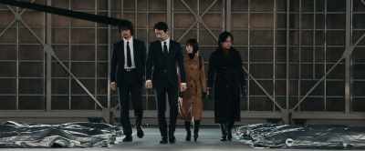 The JSDF received an SOS
and sent a rescue team. - Shin Kamen Rider
