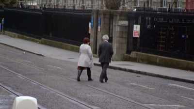 The judge warned her.
He says, "This will be your last walkout." - Sophie: A Murder in West Cork