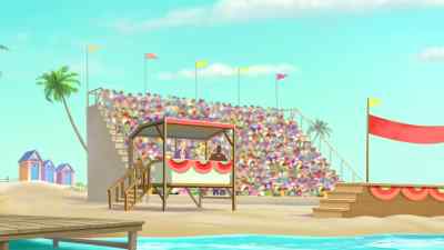 THE JUDGES WILL NOT DIG
SUCH RUDE MOVES. - Tom and Jerry Tales