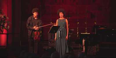 The Kanneh-Masons will
be playing Elgar's Sospiri - Quintessentially British