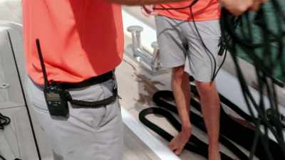 The key is to not let it
make a knot in there. - Below Deck Sailing Yacht