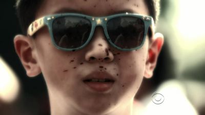 The kid shot his mother
for shooting his uncle. - CSI: Crime Scene Investigation