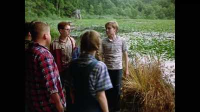 The kids moved me enormously, - Pennywise: The Story of IT