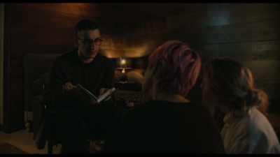 The killer was the result
of "faulty programming." - A Murder at the End of the World