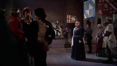 The king is angry.
See, he gnaws his lip. - Richard III