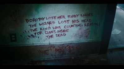 The king was counting reasons
for clues inside the dead." - Panic