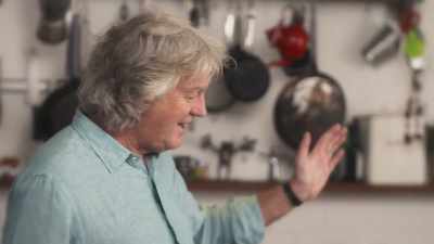 The kitchen is still intact, - James May: Oh Cook!