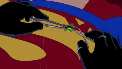 The kryptonite is near your heart - Superman/Batman: Public Enemies