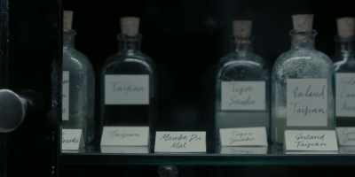 The label says "Mamba du Mal." - A Series of Unfortunate Events